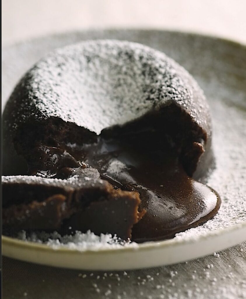 tortino lava cake proteico